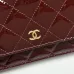 Chanel patent leather wallet for women #A45547