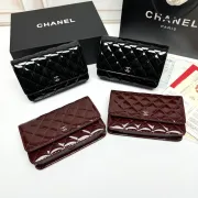 Chanel patent leather wallet for women #A45547