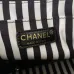 CHANEL CHEVRON V-stitch Coco Mark Shoulder Bag #A49165