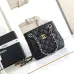 CHANEL Caviar Quilted Mini Bucket Bag Black #A49782