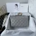 CHANEL Diana Lamb Matelasse Chain Shoulder Bag size:13×21×6cm #A54037