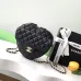 CHANEL Lambskin Quilted CC In Love Heart Bag Prupel/Red/White/Black #A49192