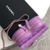 CHANEL Lambskin Quilted CC In Love Heart Bag Prupel/Red/White/Black #A49192