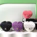 CHANEL Lambskin Quilted CC In Love Heart Bag Prupel/Red/White/Black #A49192
