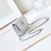 CHANEL Metallic Goatskin Quilted Star Flap Waist Belt #A49186