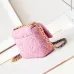 CHANEL Tweed Quilted Medium Chanel 19 Flap Pink #A49191