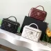 Chanel 21A Pink Small Vanity With Chain Top Handle Logo #A50938
