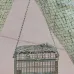 Chanel Birdcage minaudiere, Silver-tone metal &amp; strass, silvery &amp; crystal #A49171