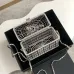 Chanel Birdcage minaudiere, Silver-tone metal &amp; strass, silvery &amp; crystal #A49171