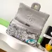 Chanel Classic 11.12 handbag, Embroidered satin, sequins #A52509