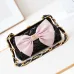 Chanel Evening Bag Bowknot Clutch Crossbody Handbag for Women, Genuine Leather #A49190