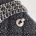 Chanel Evening bag, Strass, silver-tone metal #A50046