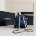 Chanel Gabrielle Backpack Quilted Calfskin Small #A49227