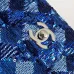 Chanel Shoulder Bag Sequin Chain Navy size:14×21×8cm #A53500