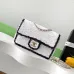 Chanel - Small Sequin Flap - White/Black #A50221