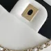 Chanel - Small Sequin Flap - White/Black #A50221