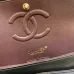 Chanel Women's cross-body bag in black Top grade version lambskin classic flap top quality #999925121