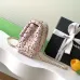 Flap bag, Sequins &amp; gold-tone metal #A49174