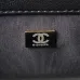 Lambskin Quilted Flap Phone Holder With Chain Black #A49202