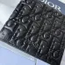 DIOR MEN Diorissimo Pattern Embossed Leather Bifold Wallet #A50111