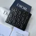 DIOR MEN Diorissimo Pattern Embossed Leather Bifold Wallet #A50111
