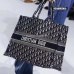 Dior AAA+ Handbag Dior Women Book Tote canvas tote embroidered shopping tote bag 41CM #99116974