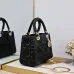 Dior Bag Graphic Cannage Calfskin Black/White #A48775