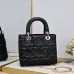 Dior Bag Graphic Cannage Calfskin Black/White #A48775