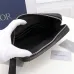 Dior Black CD Diamond Coated Canvas and Leather Toiletry #A50083