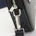 Dior Black CD Diamond Coated Canvas and Leather Toiletry #A50083