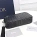 Dior Black CD Diamond Coated Canvas and Leather Toiletry #A50083