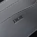 Dior Black CD Diamond Coated Canvas and Leather Toiletry #A50083