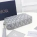 Dior Black CD Diamond Coated Canvas and Leather Toiletry #A50083