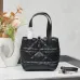 Dior Black Quilted Leather Tote Bag #A45652