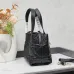 Dior Black Quilted Leather Tote Bag #A45652