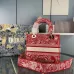 Dior Handbags Dioriviera Medium Lady D-Lite Bag size:24×20×11cm #A53711