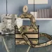Dior Handbags Lady D-Lite CHRISTIAN DIOR PARIS size:17×15×7cm #A53705