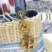 Dior Handbags Wicker Book Tote size:24×20×11cm #A53707