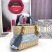 Dior Handbags Wicker Book Tote size:24×20×11cm #A53707