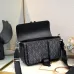Dior Oblique Canvas Saddle Bag #A45651
