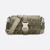 Dior Olive Green Diamond Coated Canvas and Leather #A50081