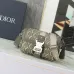 Dior Olive Green Diamond Coated Canvas and Leather #A50081