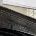 Dior Wallet Leather Gray Oblique Galaxy Long Zip Wallet #A50110