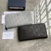 Dior Wallet Leather Gray Oblique Galaxy Long Zip Wallet #A50110