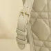Medium Dior Book Tote Black Macrocannage Calfskin #A50088