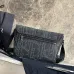Medium Dior Daily Messenger Bag with Flap Navy Blue Dior size:28×18×9.5cm #A53899
