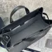 Medium Dior Normandie Tote Bag Black Dior Icons Calfskin size:42×27.5×17cm #A53545