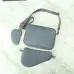 Medium East-West Tote Bag Deep Gray Dior Gravity Leather and Deep Gray Grained Calfs #A50073