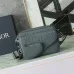 Medium East-West Tote Bag Deep Gray Dior Gravity Leather and Deep Gray Grained Calfs #A50073