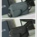 Medium East-West Tote Bag Deep Gray Dior Gravity Leather and Deep Gray Grained Calfs #A50073